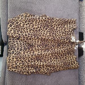 Torrid leopard SS top Size 2